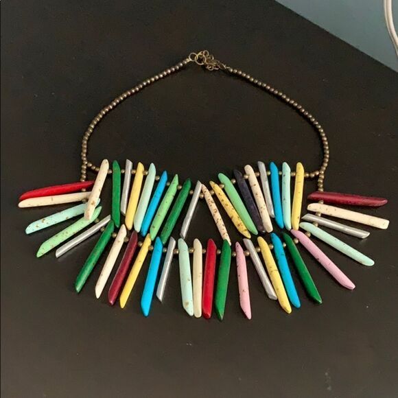 Charming Charlie colorful necklace. - Picture 1 of 5
